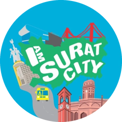 I Am Surat City logo