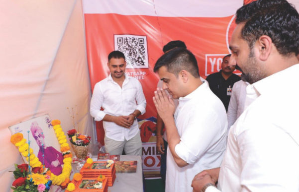 Inauguration of the collection stall, 2024