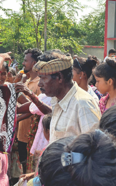Elders at the distribution